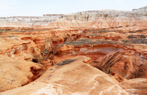 Чудо света каньон Янги-Кала рядом с Туркменбашы, Туркменистан – фотографии Туркменистана