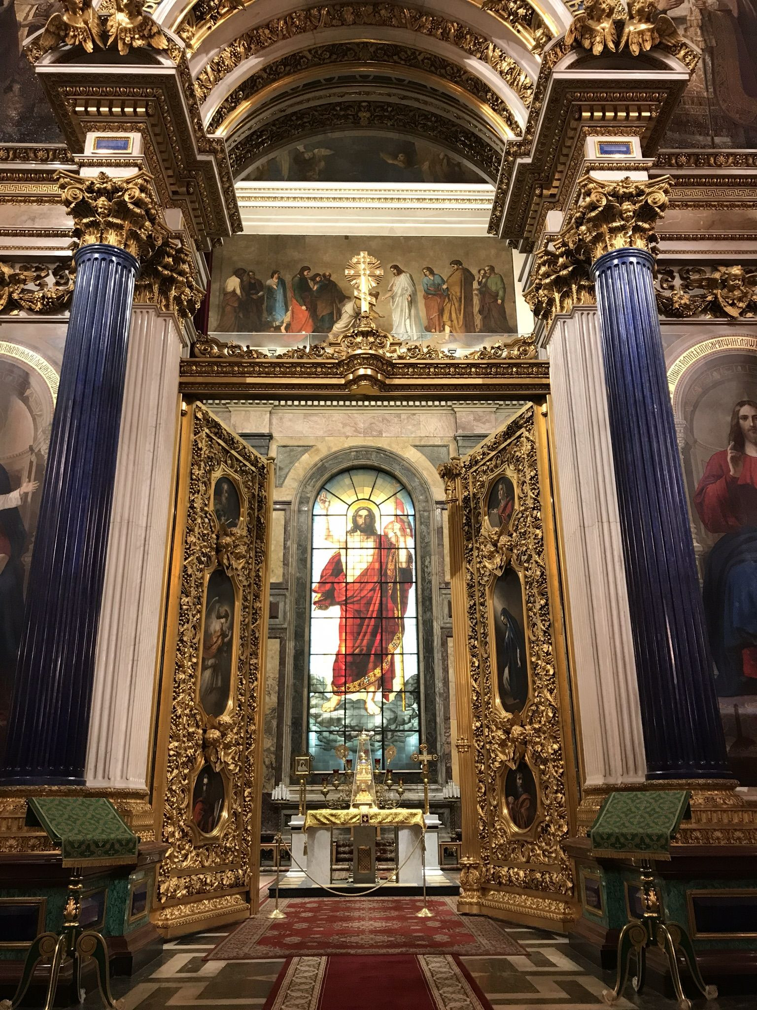 Исаакиевский собор внутри, Питер – фотографии России