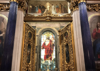 Исаакиевский собор внутри, Питер – фотографии России