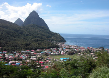 Город Суфриер – фотографии Сент-Люсии