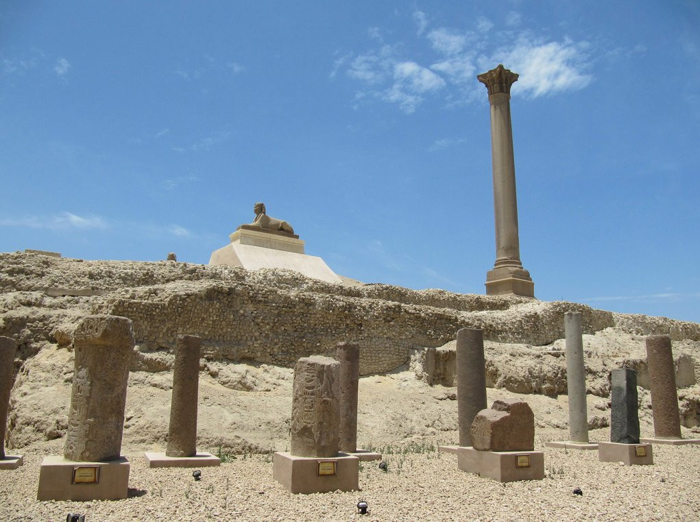 Колонна Помпея – фотографии Египта