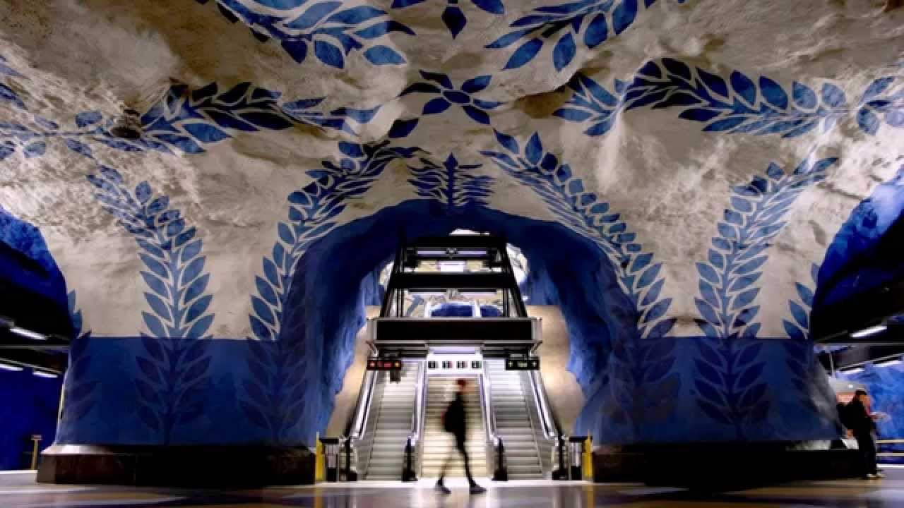 Стокгольмский метрополитен (Stockholm Underground), Швеция – фотографии Швеции