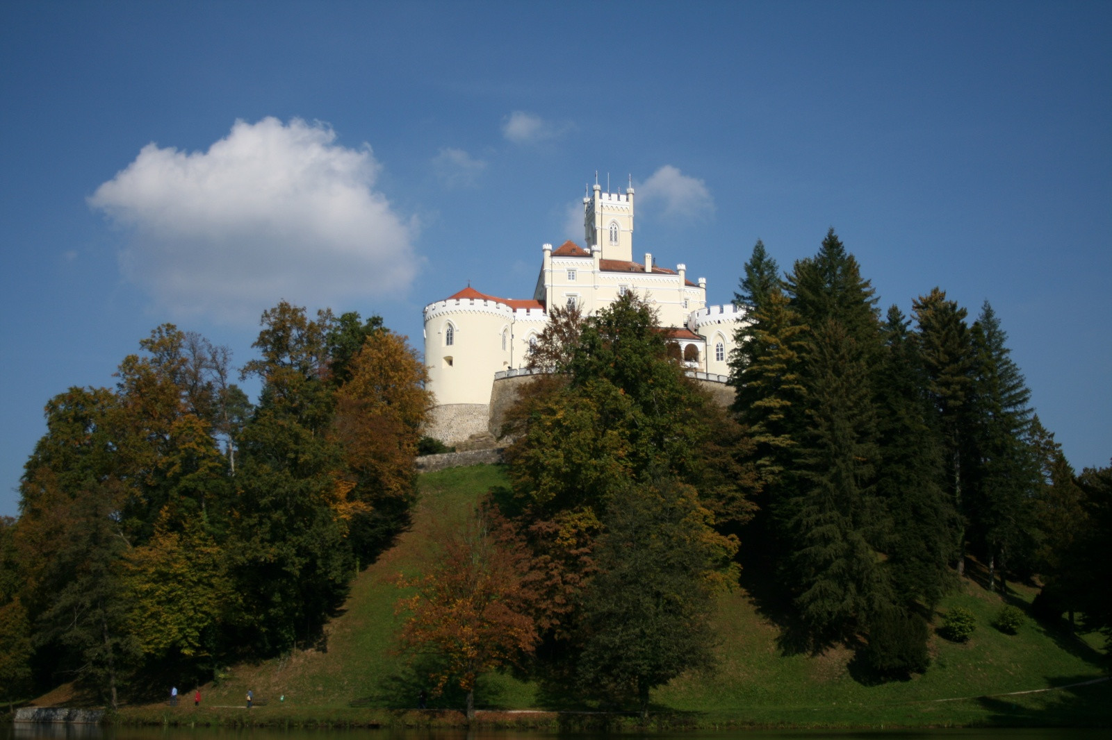 Замок Тракошчан в 40 км от Вараждина, Хорватия – фотографии Хорватии
