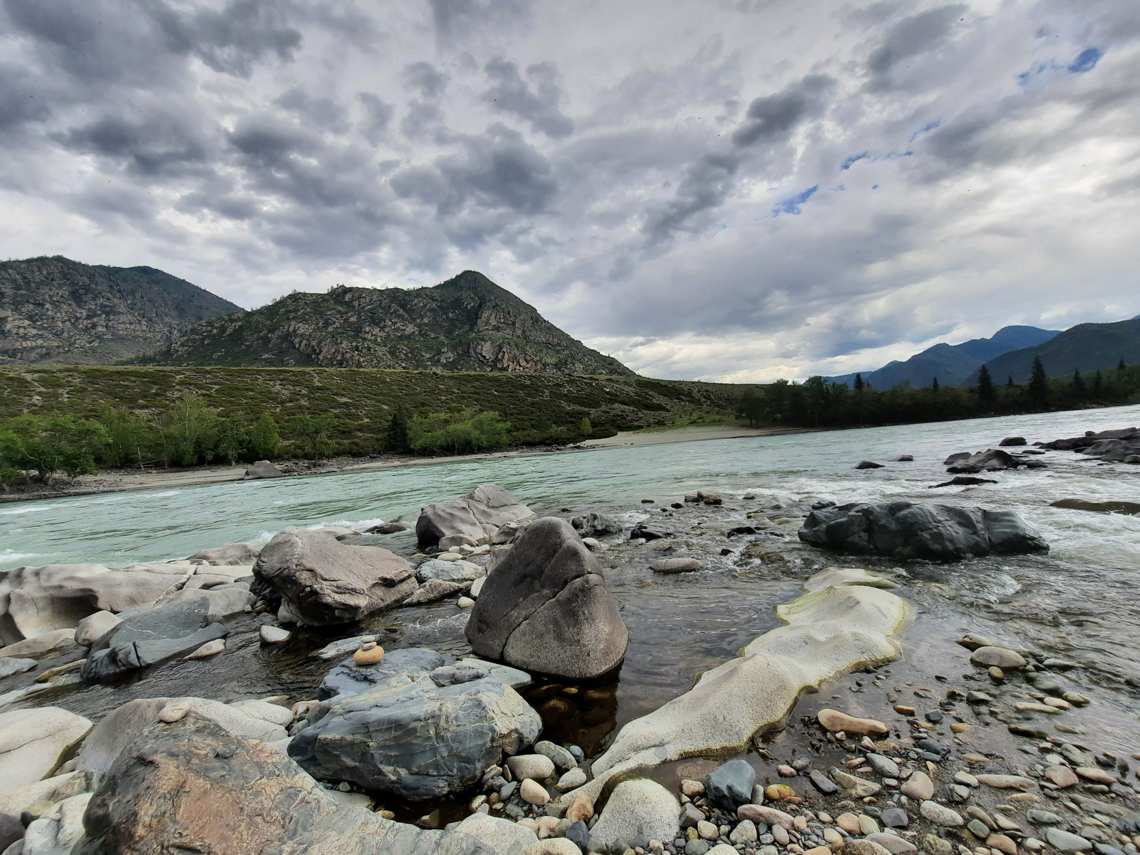 Слияние Чуи и Катуни – фотографии