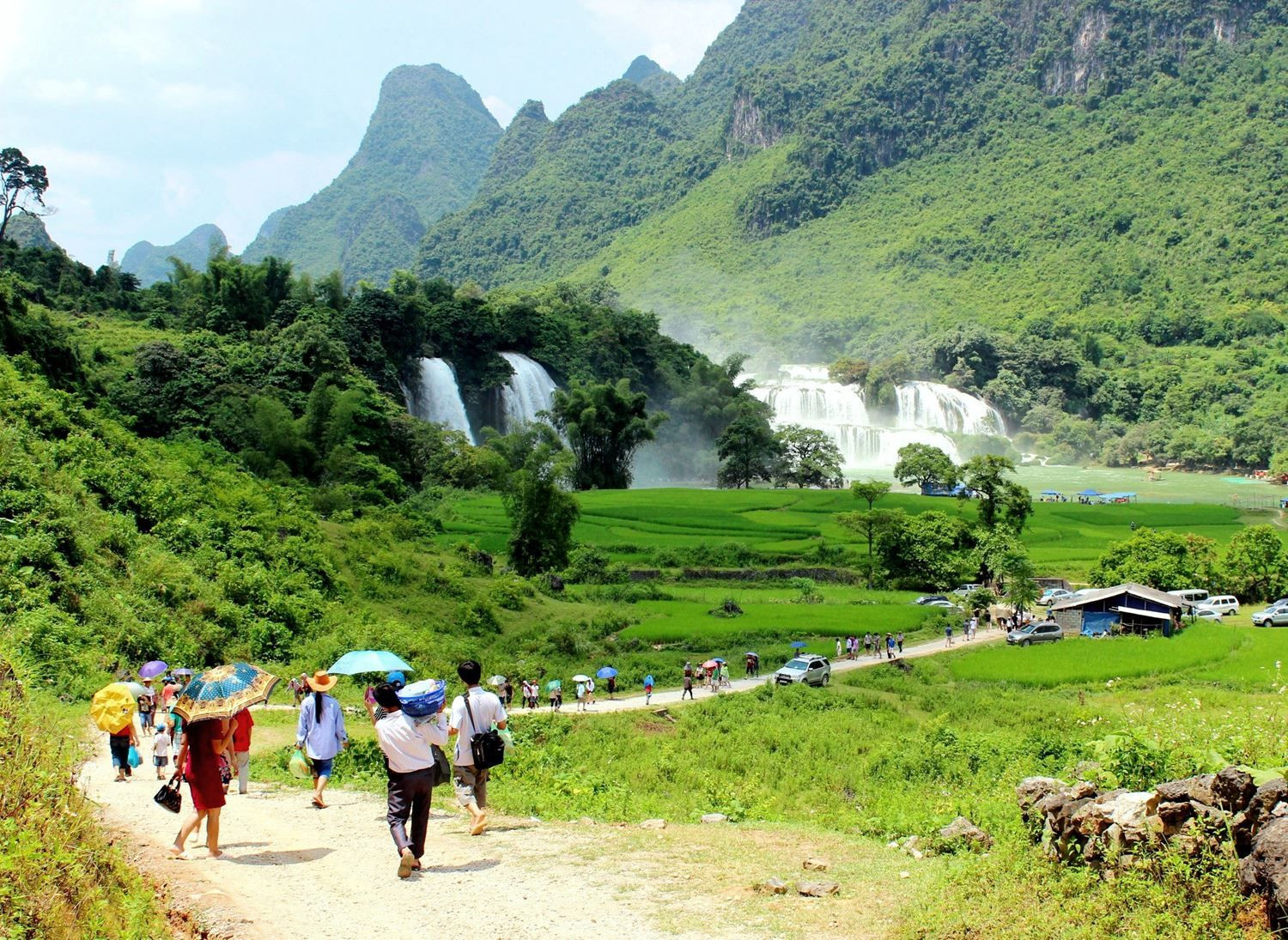 Водопад Дэтянь 9 – фотографии Вьетнама