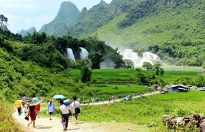 Водопад Дэтянь 9 – фотографии Вьетнама