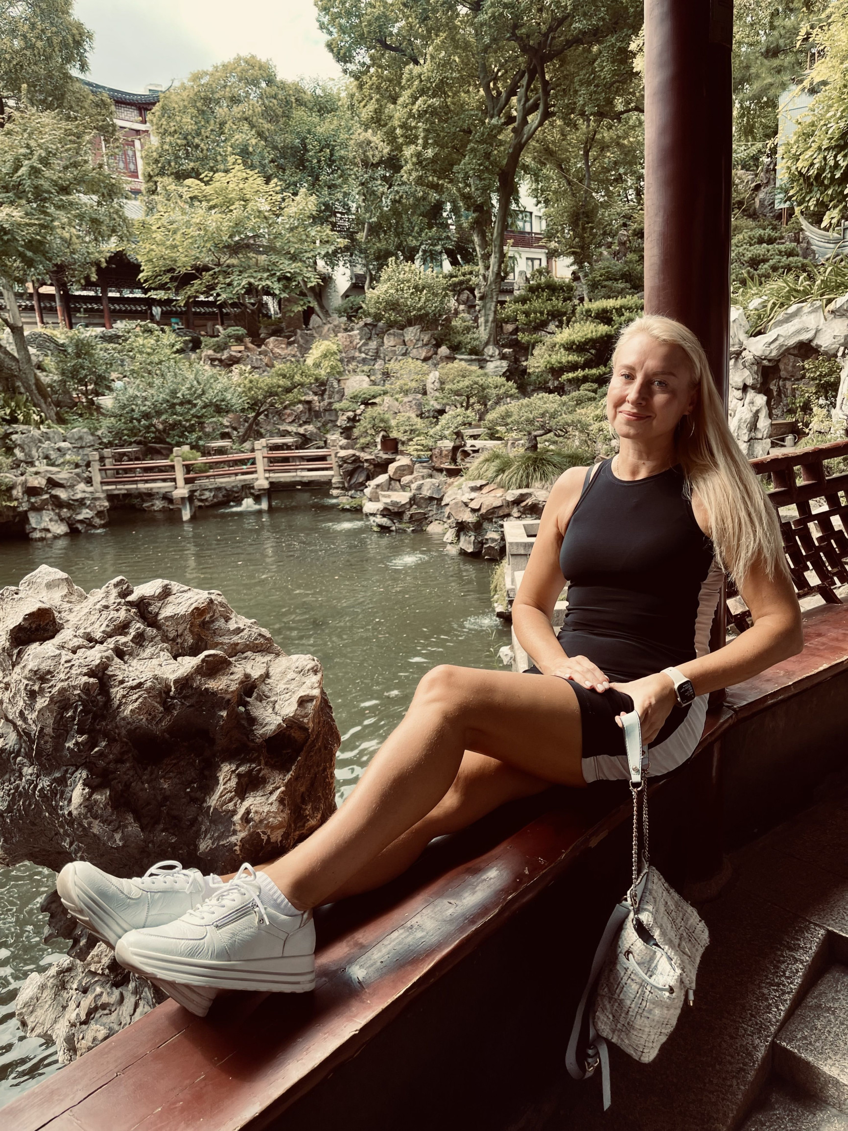 Сад Yu yuan – фотографии Китая