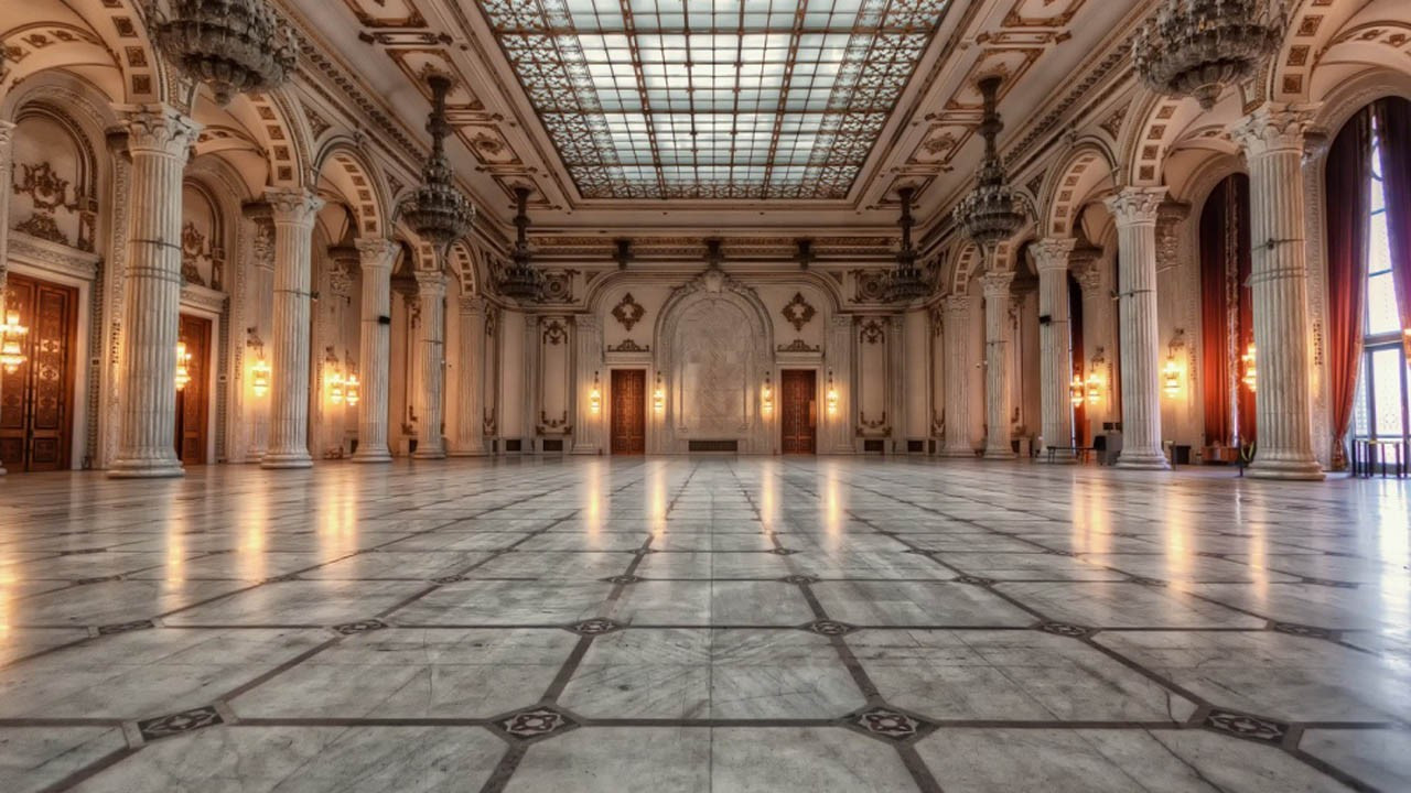 Дворец парламента в Румынии: тысяча комнат, 12 этажей, 8 подземных уровней, тонны хрусталя и мрамора – фотографии Румынии