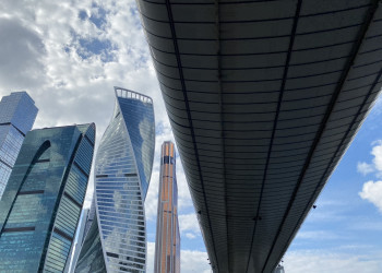 Москва-Сити с воды – фотографии России