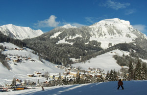 Горнолыжная трасса. Руссбах. Австрия – фотографии Австрии