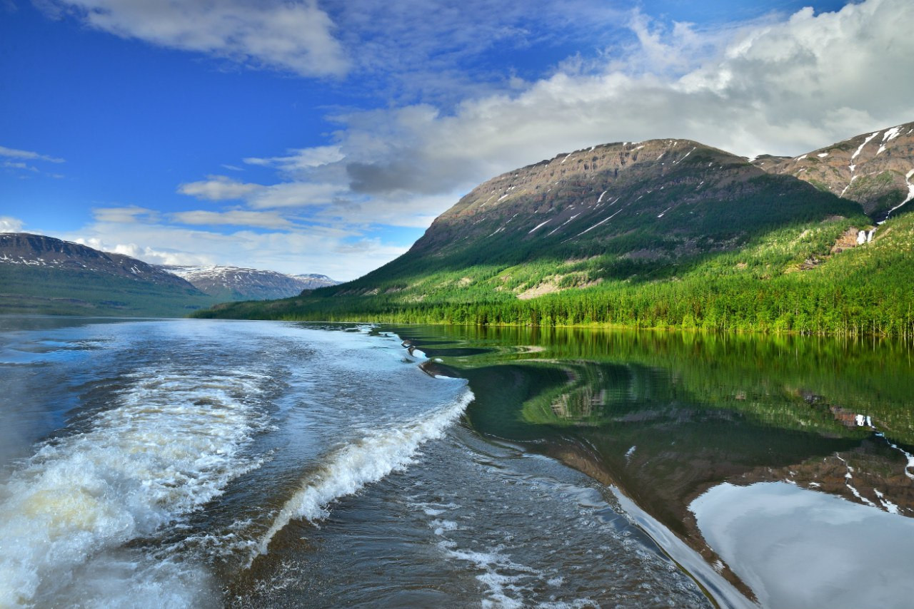 Плато Путорана (The Putorana Plateau) в горном регионе России вблизи Норильска – фотографии России