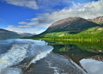 Плато Путорана (The Putorana Plateau) в горном регионе России вблизи Норильска – фотографии России