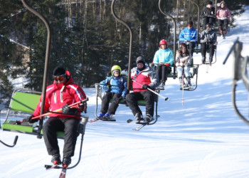 Горнолыжный курорт Озолкалнс в Цесисе – фотографии Латвии