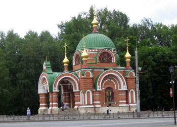 Часовня Петра и Павла в Липецке, Россия. Фото 1 – фотографии России