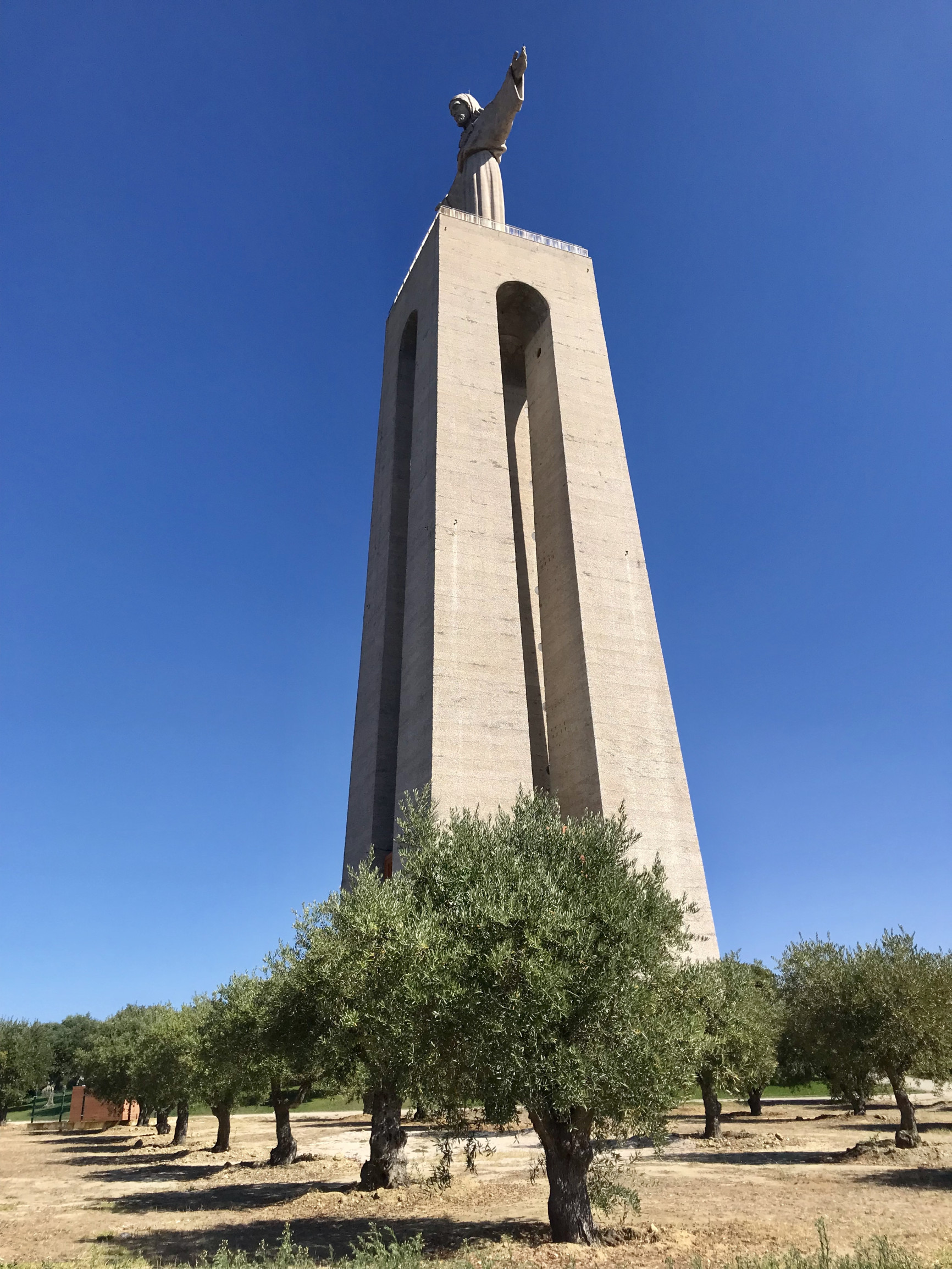 Вид со смотровой площадки на статую Христа, Лиссабон – фотографии Португалии