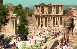 Древний археологический комплекс город Эфес (Efes), Турция – фотографии Турции