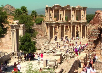 Древний археологический комплекс город Эфес (Efes), Турция – фотографии Турции