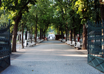 Вход в Курпарк – фотографии Австрии