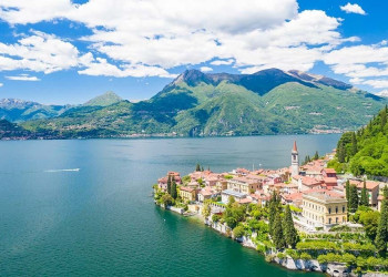 Вид на озеро Комо, Италия – фотографии Италии