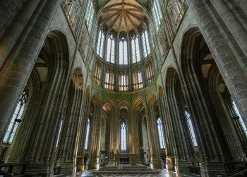 Аббатство Мон-Сен-Мишель - самое красивое место во всей Франции – фотографии Франции