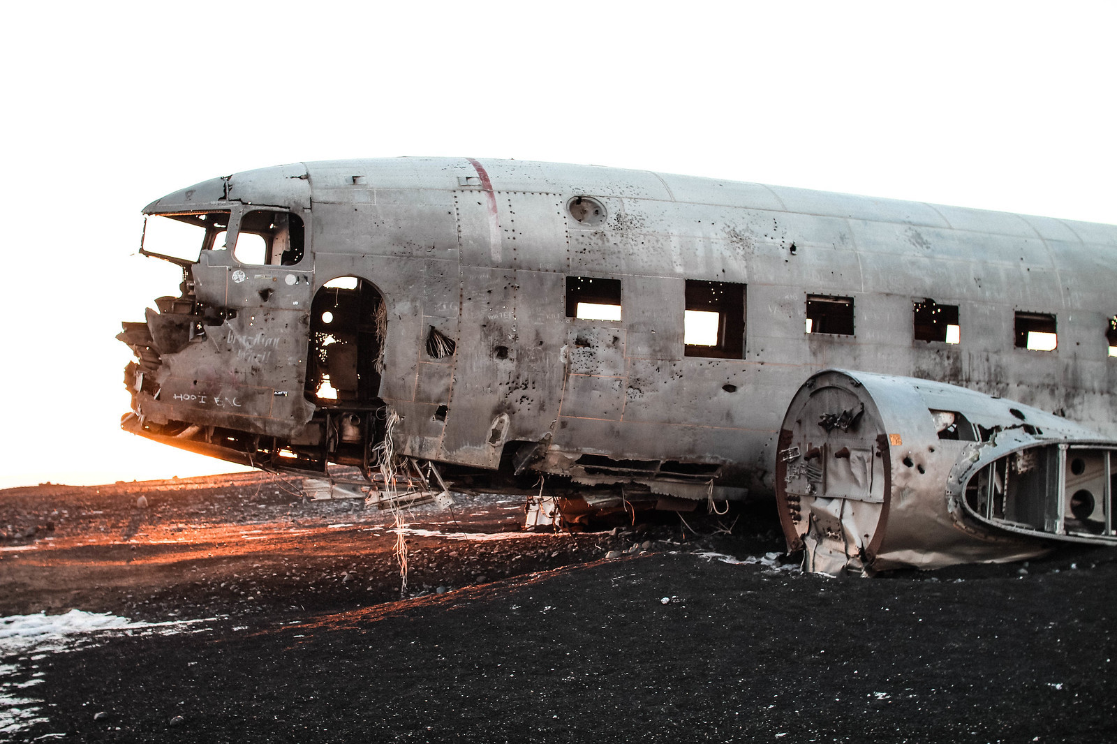 Крушение военного самолёта, Исландия – фотографии Исландии