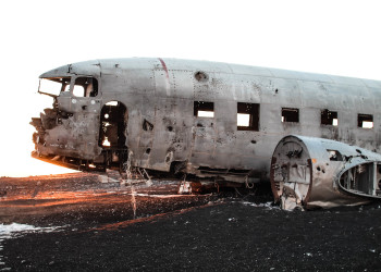 Крушение военного самолёта, Исландия – фотографии Исландии