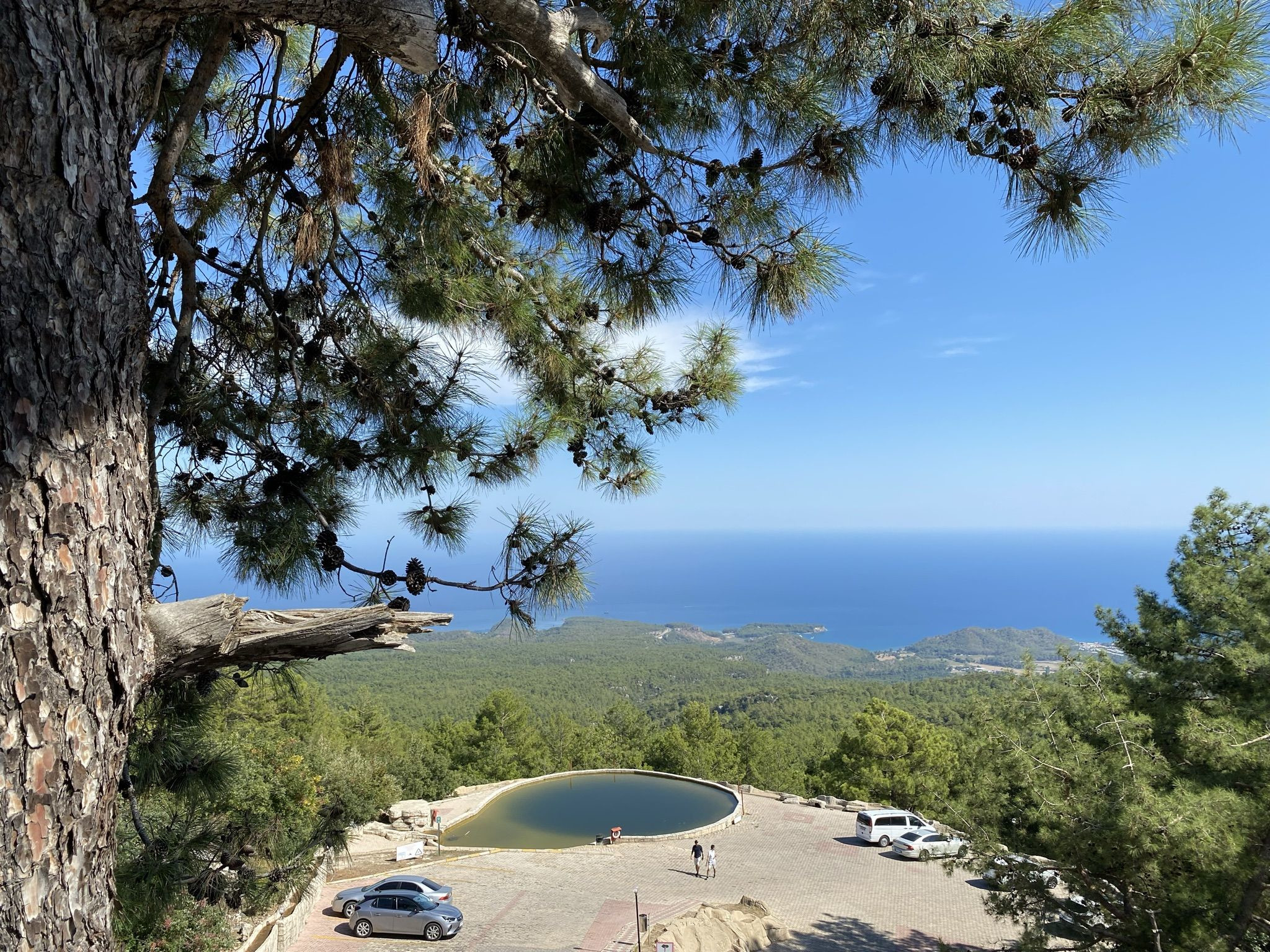 Гора Олимпос в Турции в районе Кемера, нижняя станция – фотографии Турции