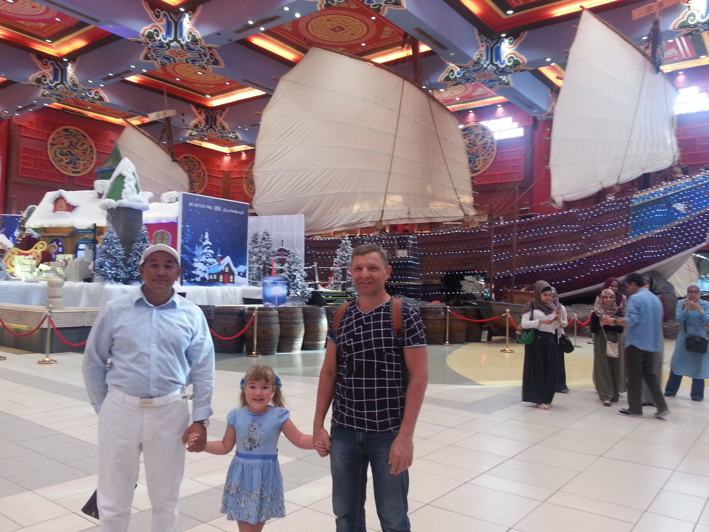 Родня в гостях – фотографии ОАЭ