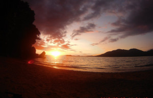 Закат на Гаваях – фотографии США