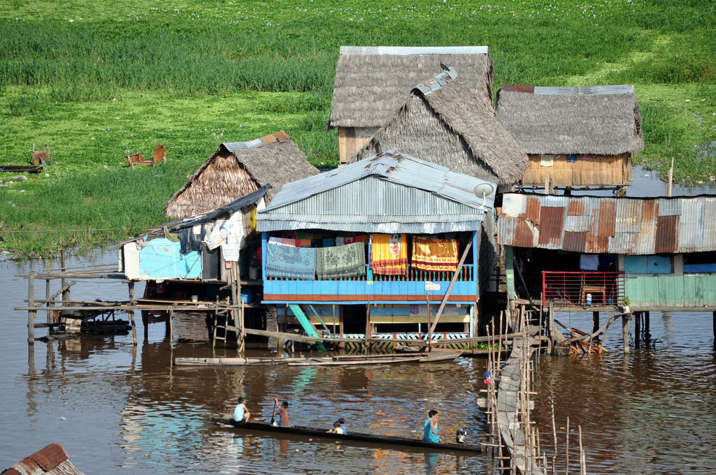 Белен – район Икитоса, похожий на деревню на воде – фотографии Перу