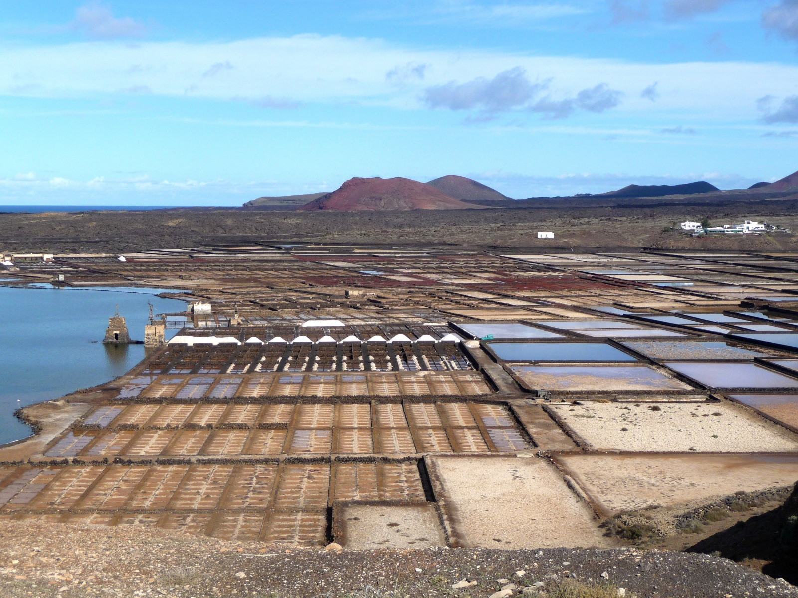 Салинас-де-Ханубио (Salinas de Janubio) на острове Лансароте – фотографии Канарских островов