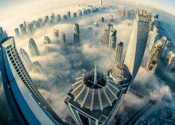 Дубай с крыши небоскреба – фотографии ОАЭ