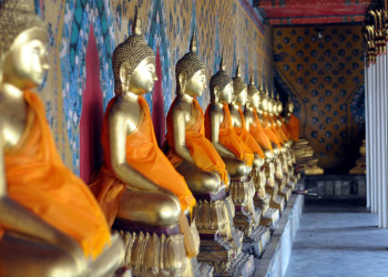 Статуи будды Шакьямуни – фотографии Таиланда