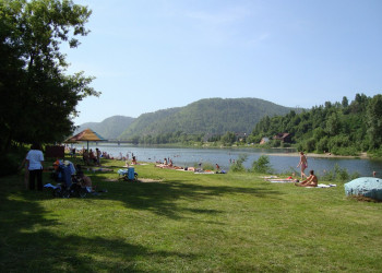 Пляж в Междуреченске, Россия – фотографии России