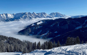 Катание в горах Зальфельден. Австрия – фотографии Австрии