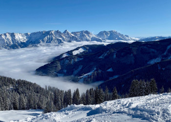 Катание в горах Зальфельден. Австрия – фотографии Австрии