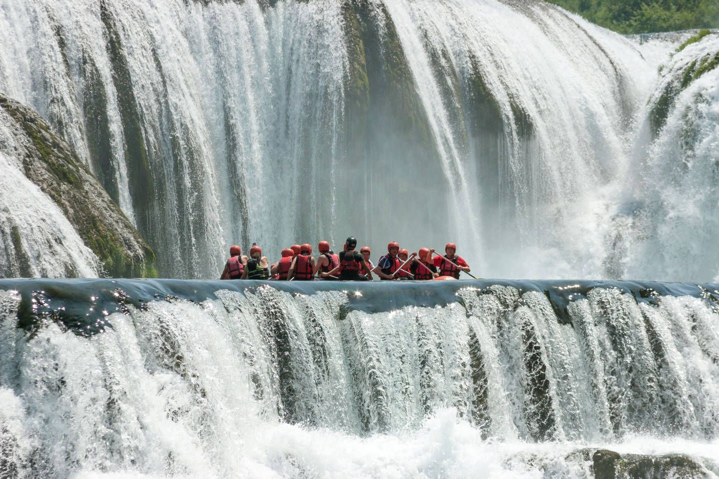 Штрбачки бук на реке Уна (Štrbački buk na Uni), Босния – фотографии Боснии и Герцеговины