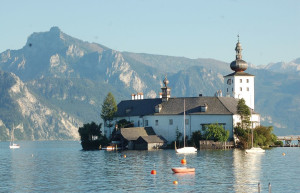 Озерный замок Орт. Гмунден. Австрия – фотографии Австрии