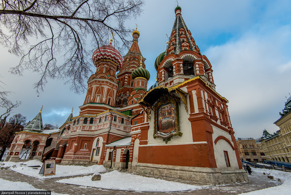 Собор Василия Блаженного на Красной площади, Москва – фотографии России