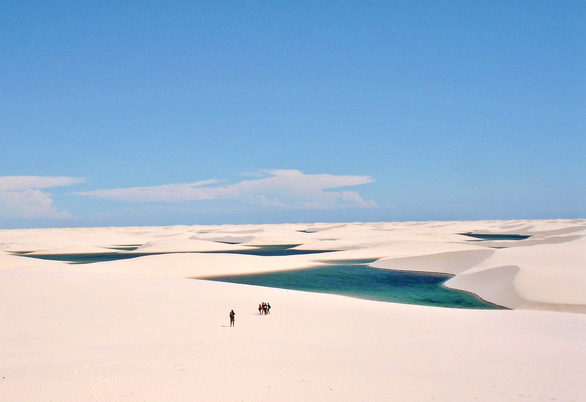 Мангровые леса, пустынные пляжи, бурсит, пальмы и река Прегуисас в бразильском Ленсойс-Мараньенсис – фотографии Бразилии