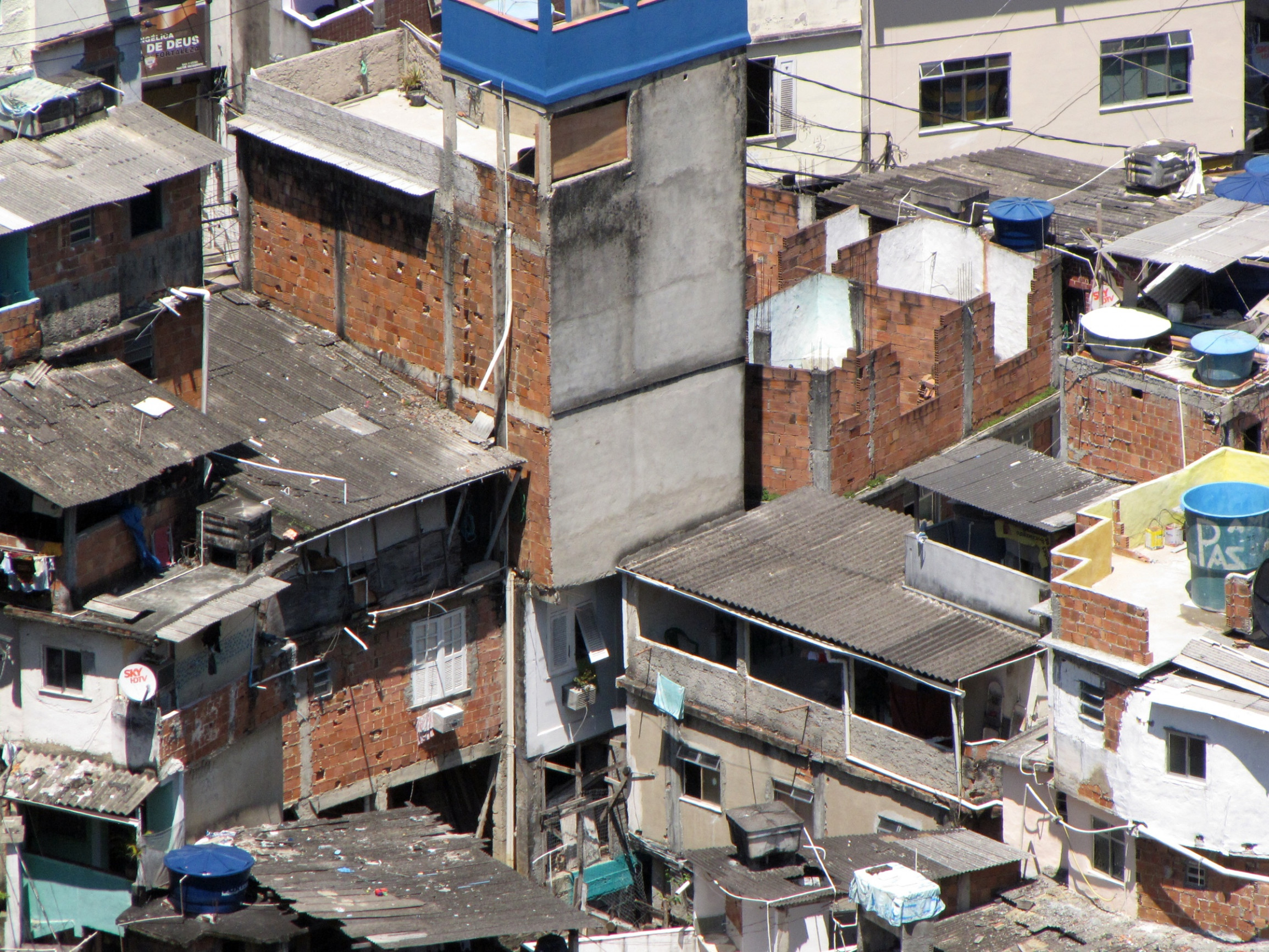 Фавела Росинья в Рио-де-Жанейро – фотографии Бразилии