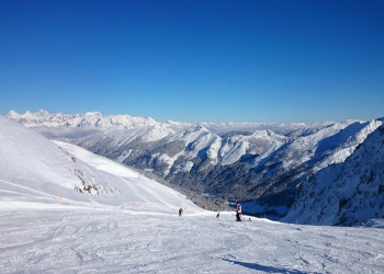 Горнолыжный спуск. Обертауэрн. Австрия – фотографии Австрии