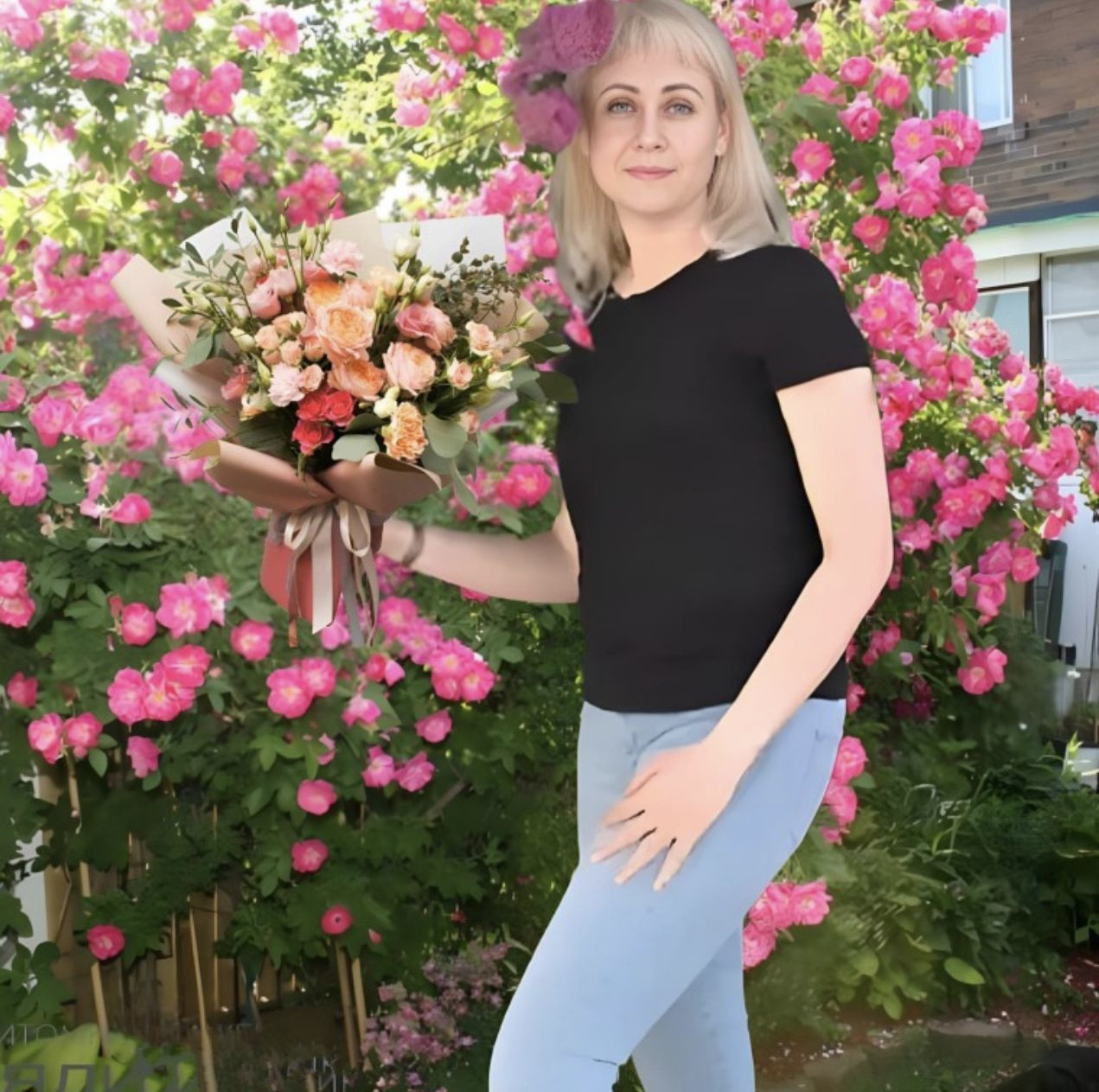 На даче – фотографии