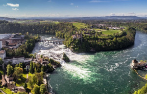 Рейнский водопад 10 – фотографии Швейцарии