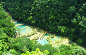 Река Каабон в Семук Чампей (Semuc Champey), Гватемала – фотографии Гватемалы