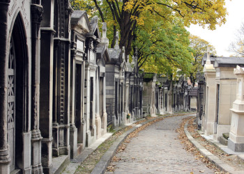 Кладбище Пер-Лашез в Париже – фотографии Франции