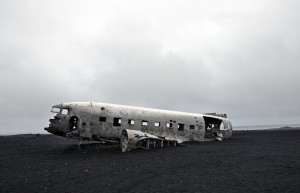 Крушение военного самолёта (DC-3 plane wreck), Исландия – фотографии Исландии