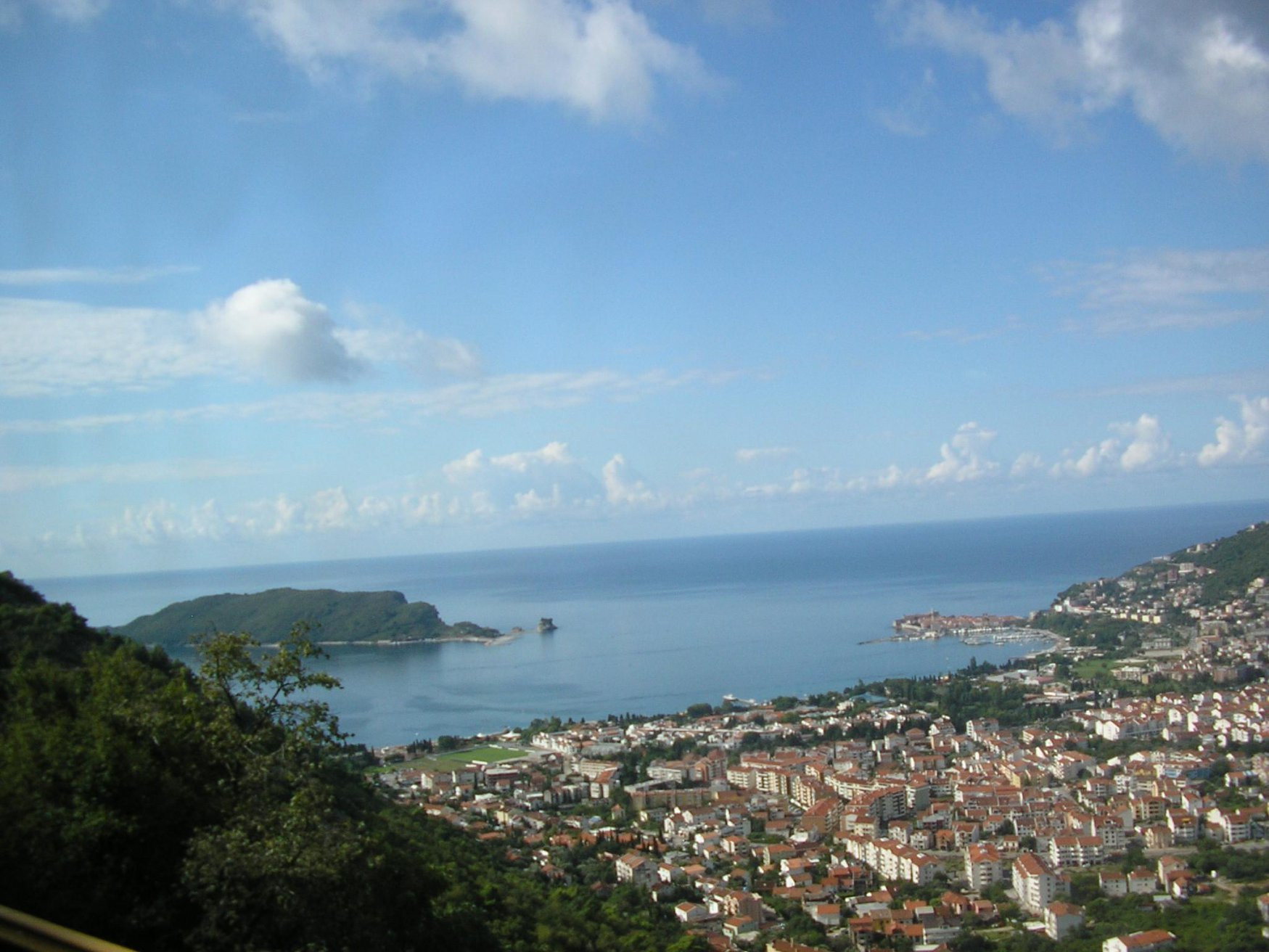 Панорамный вид в Будва, Черногория. Фото 24 – фотографии Черногории