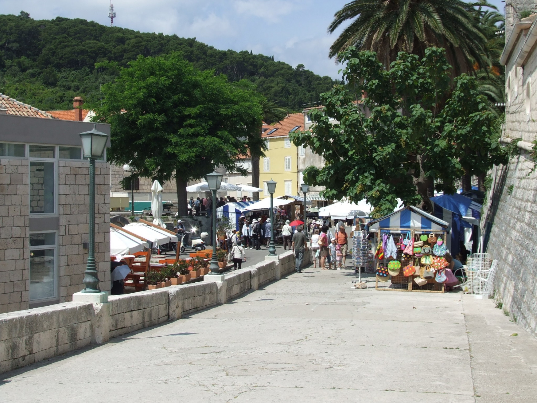 Улица в Корчула, Хорватия. Фото 2 – фотографии Хорватии