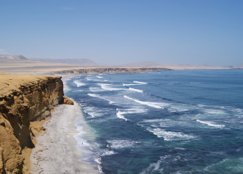 Пейзажи национального заповедника Паракас – фотографии Перу